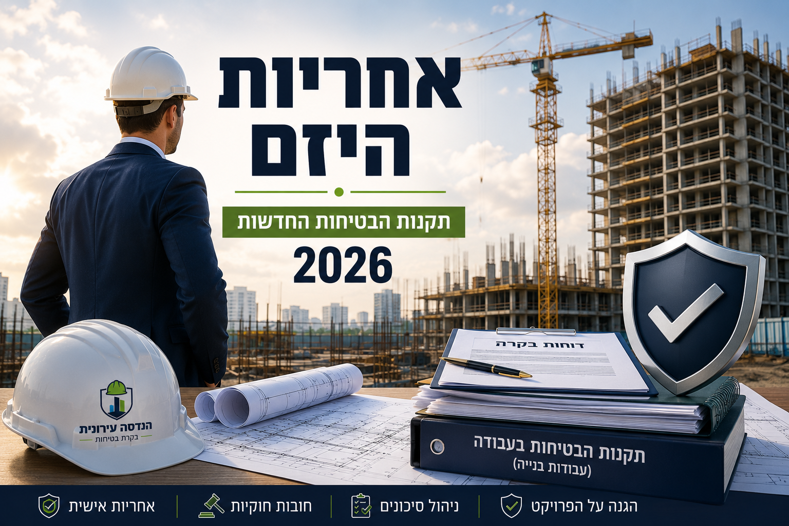 אחריות היזם לפי תקנות הבטיחות החדשות