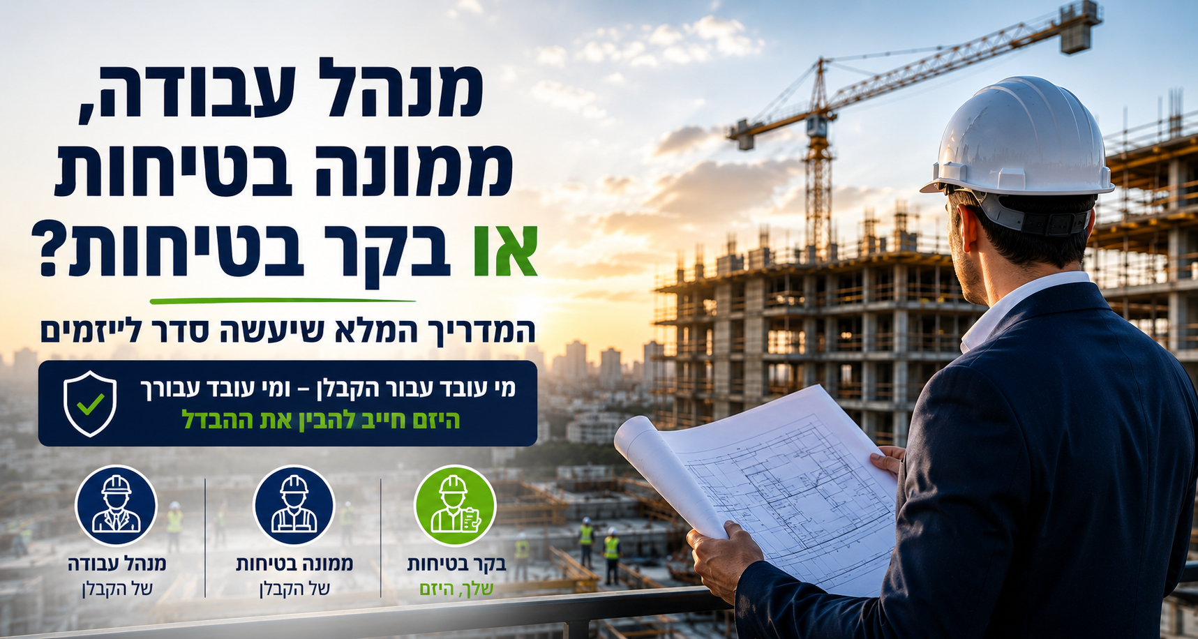 מדריך תפקידי הבטיחות