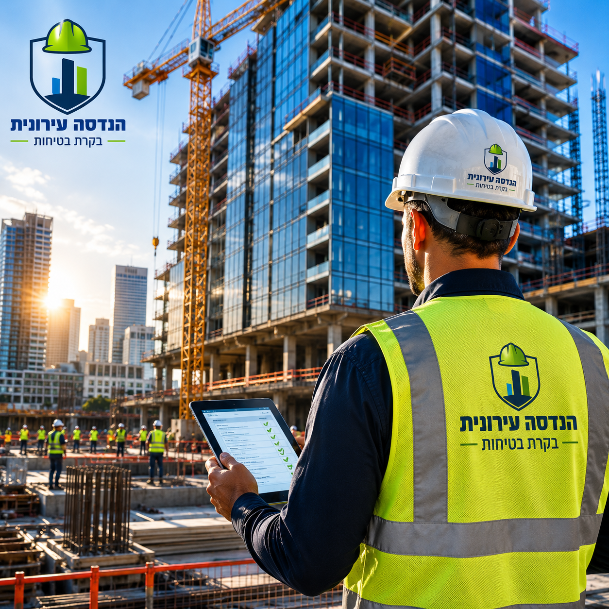 בקר בטיחות בפרויקט מבנה ציבור ותשתיות